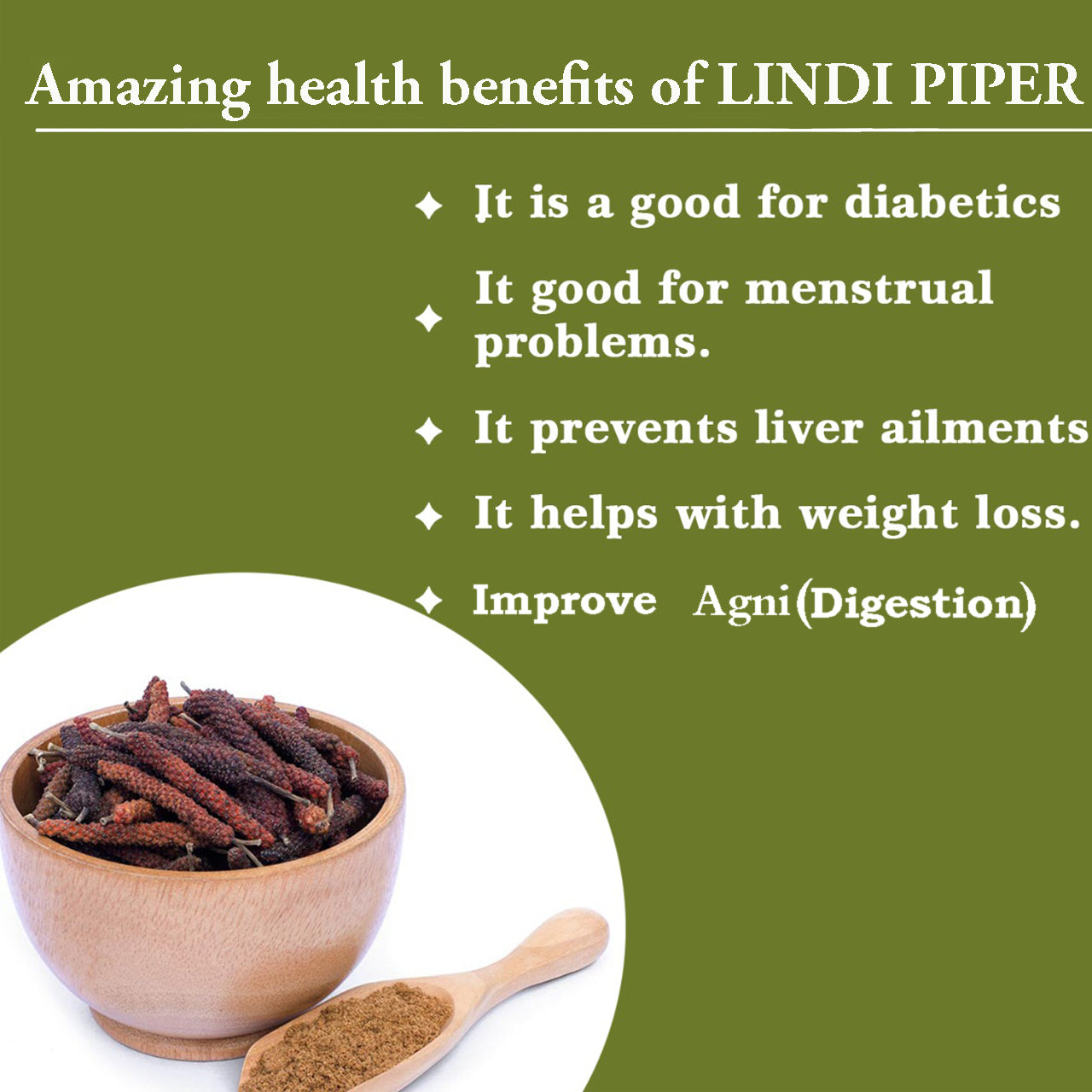 Lindi Piper Churna | 50gm.