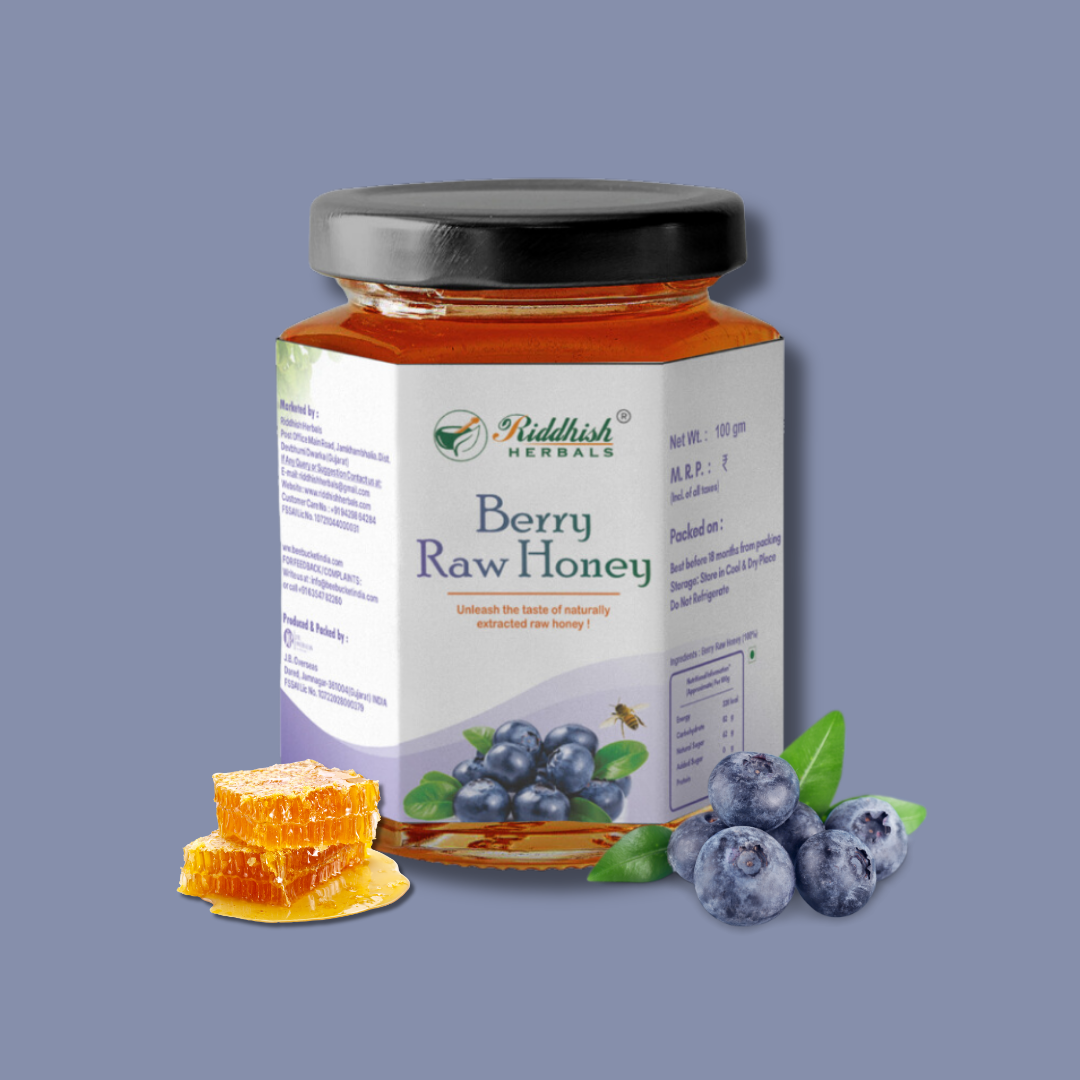 Berry Organic Raw Honey | Natural and Unprocessed | Punjab Region