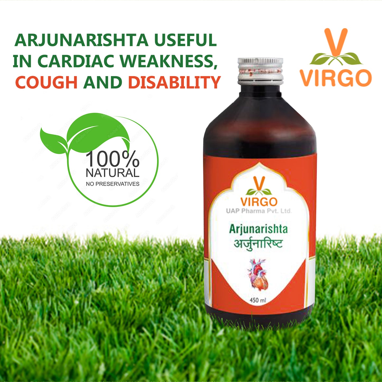 ARJUNARISHTA 450ML VIRGO