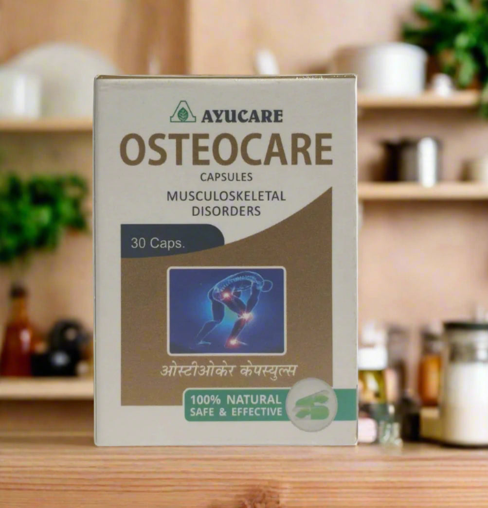 AYUCARE Osteocare Capsules | Bone & Joint Wellness | 30 Capsules
