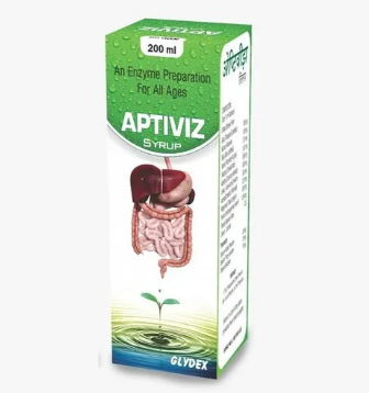 APTIVIZ SYRUP 200ML | Enzyme Supplement for All Ages | GLYDEX PHARMACEUTICAL