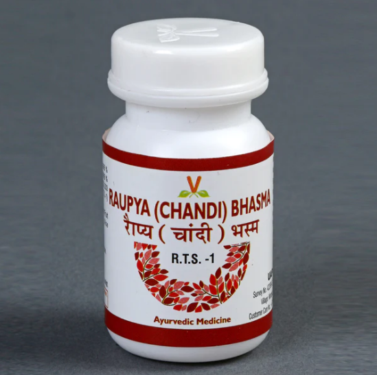 RAUPYA BHASMA CHANDI VIRGO 500 MG