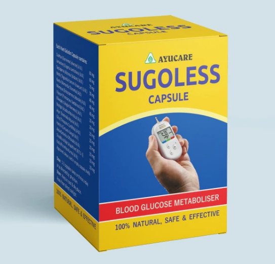 SUGOLESS CAP AYUCARE (30 Capsules) | Ayurvedic Herbal Formulation