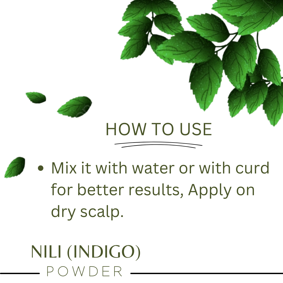 Indigo (Nili) Powder 100gm | RIDDHISH HERBALS 🌿