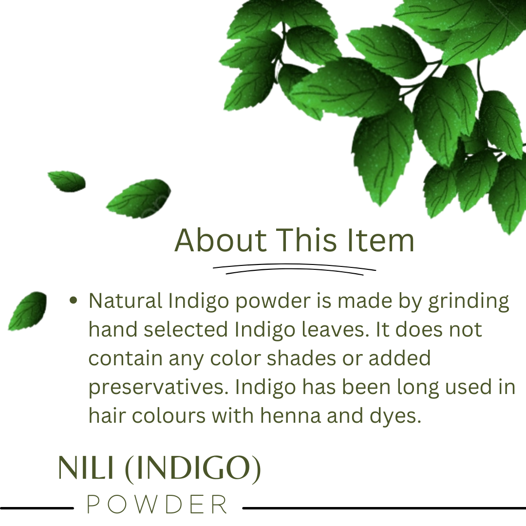 Indigo (Nili) Powder 100gm | RIDDHISH HERBALS 🌿