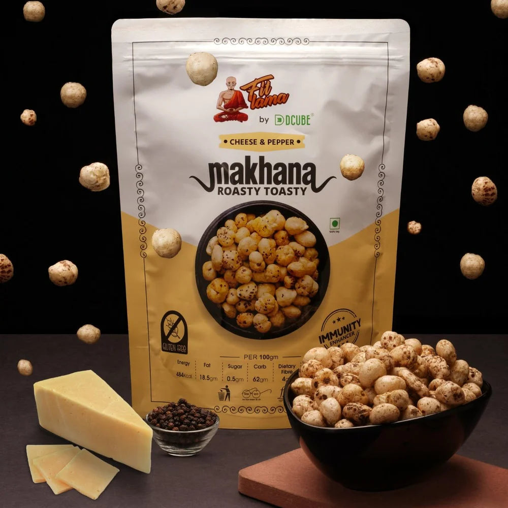CHEESE PEPPER MAKHANA 90GM