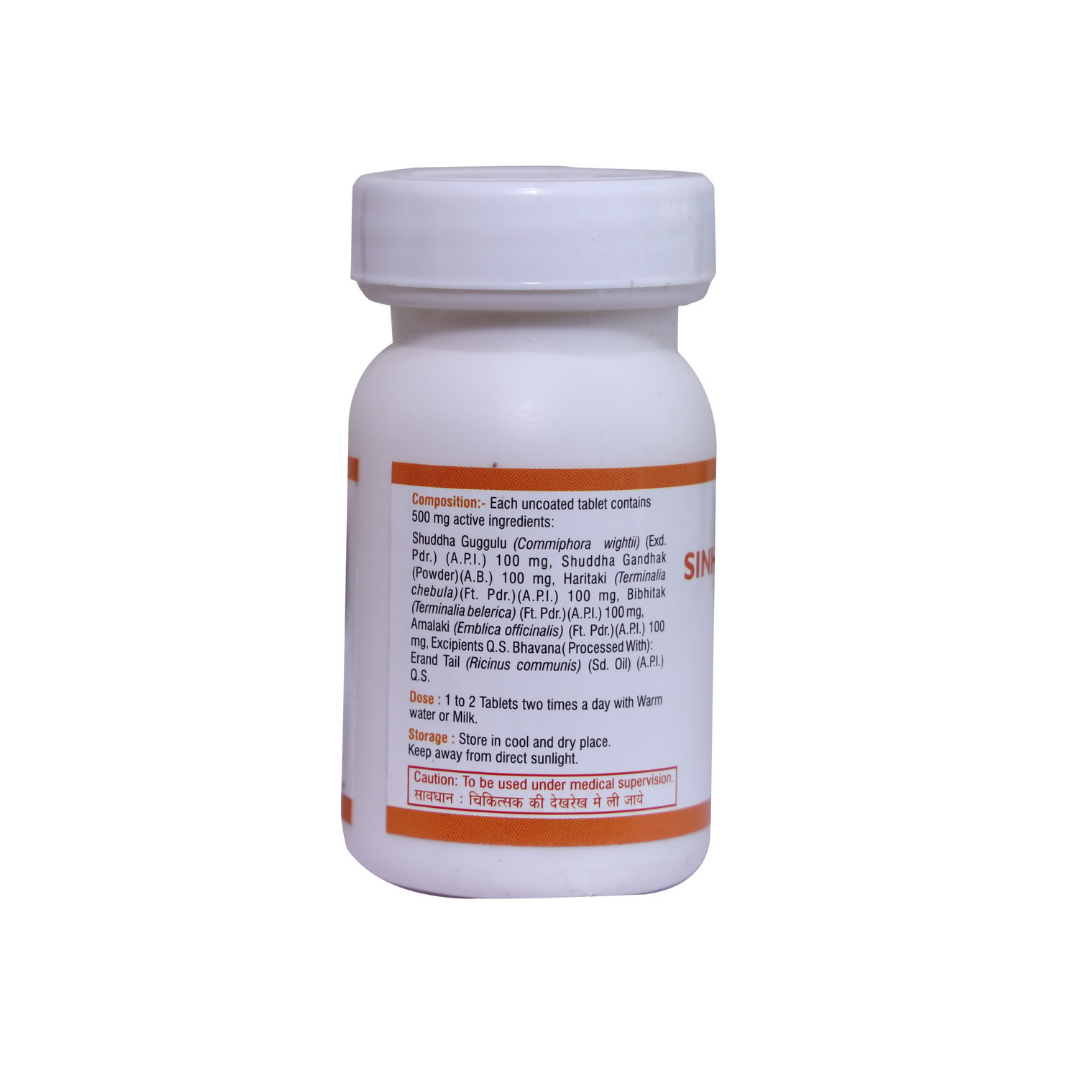 SINHANADA GUGGULU VIRGO 60 TAB