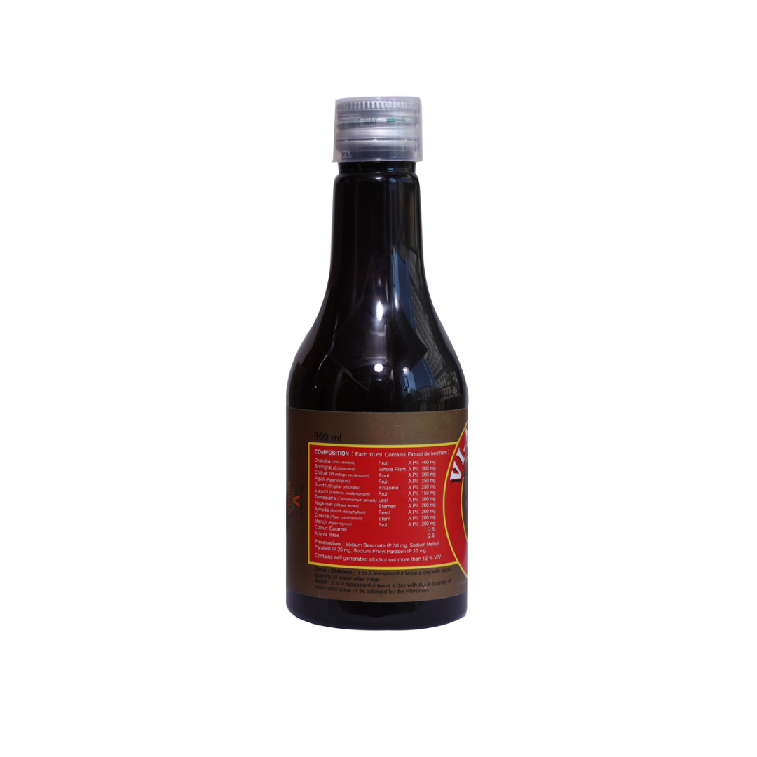 VI N ZYME SYRUP VIRGO 300ML | Herbal Digestive Tonic | Ayurvedic Solution for Appetite and Digestion
