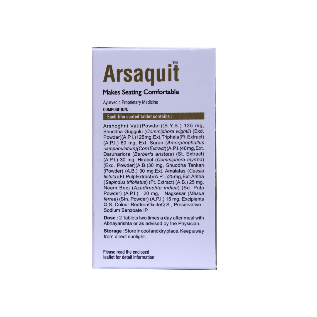 ARSAQUIT CAPSULE VIRGO 30 CAP | Supports Digestive Health