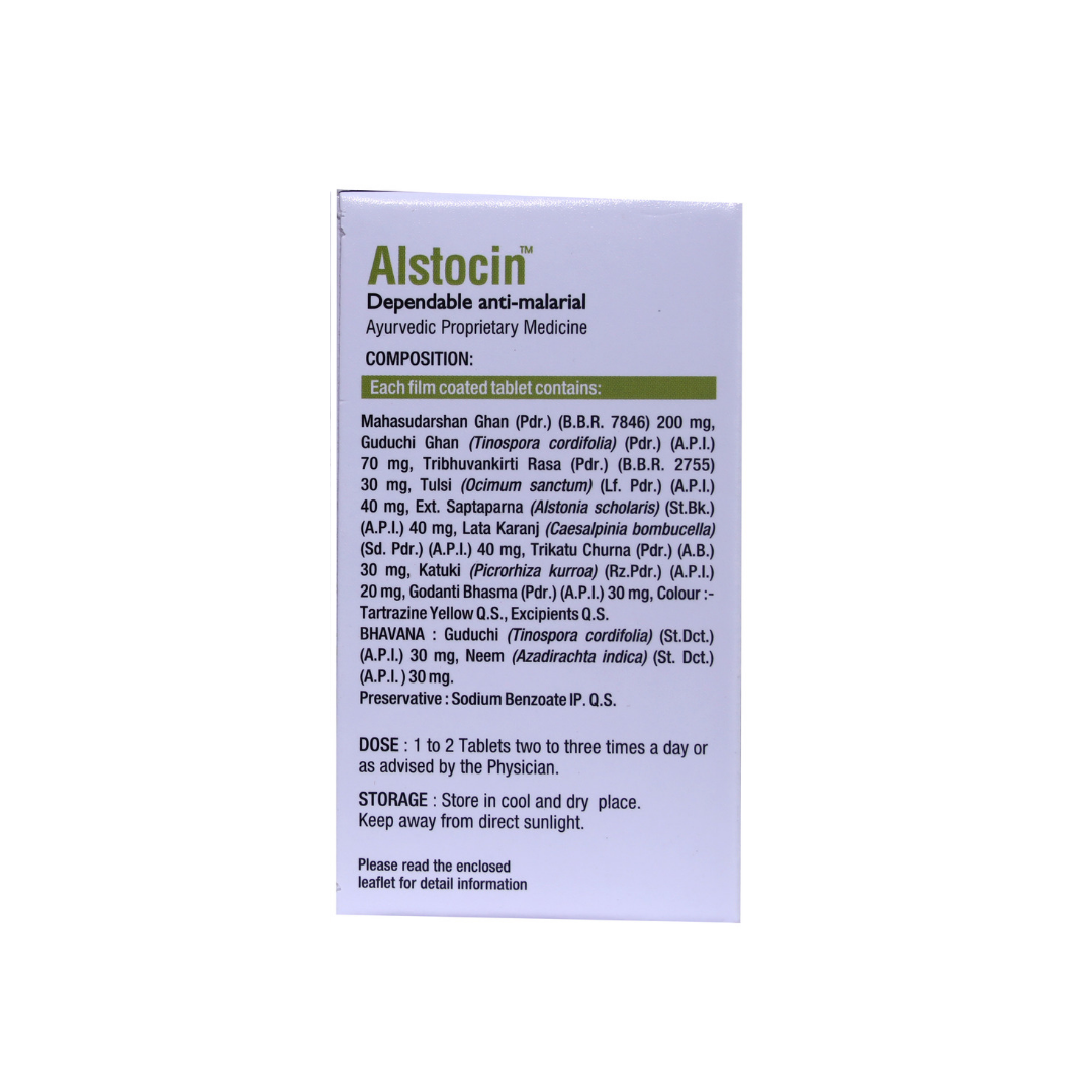 ALSTOCIN TAB VIRGO 30 TAB | Herbal Support for Menstrual Wellness | Virgo