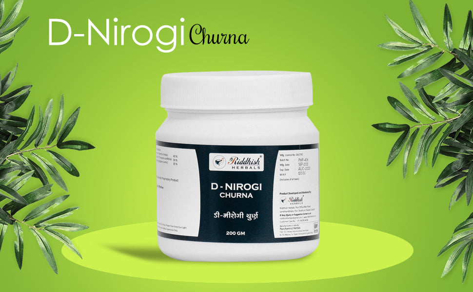 D Nirogi Powder |  RIDDHISH HERBALS