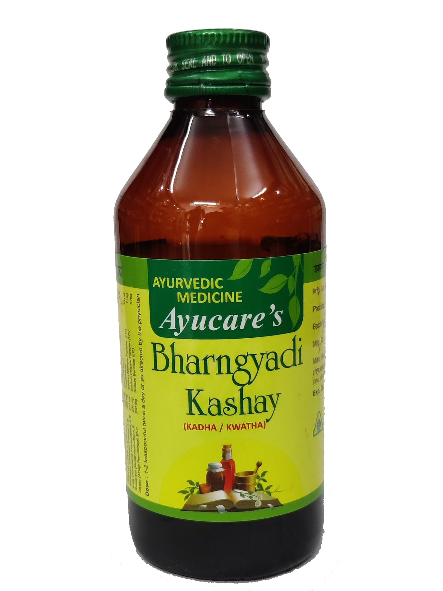 BHARANGYADI KASHAY 200ML | Clerodendrum serratum | Ayurvedic Digestive Health & Immune Support 🌿💧