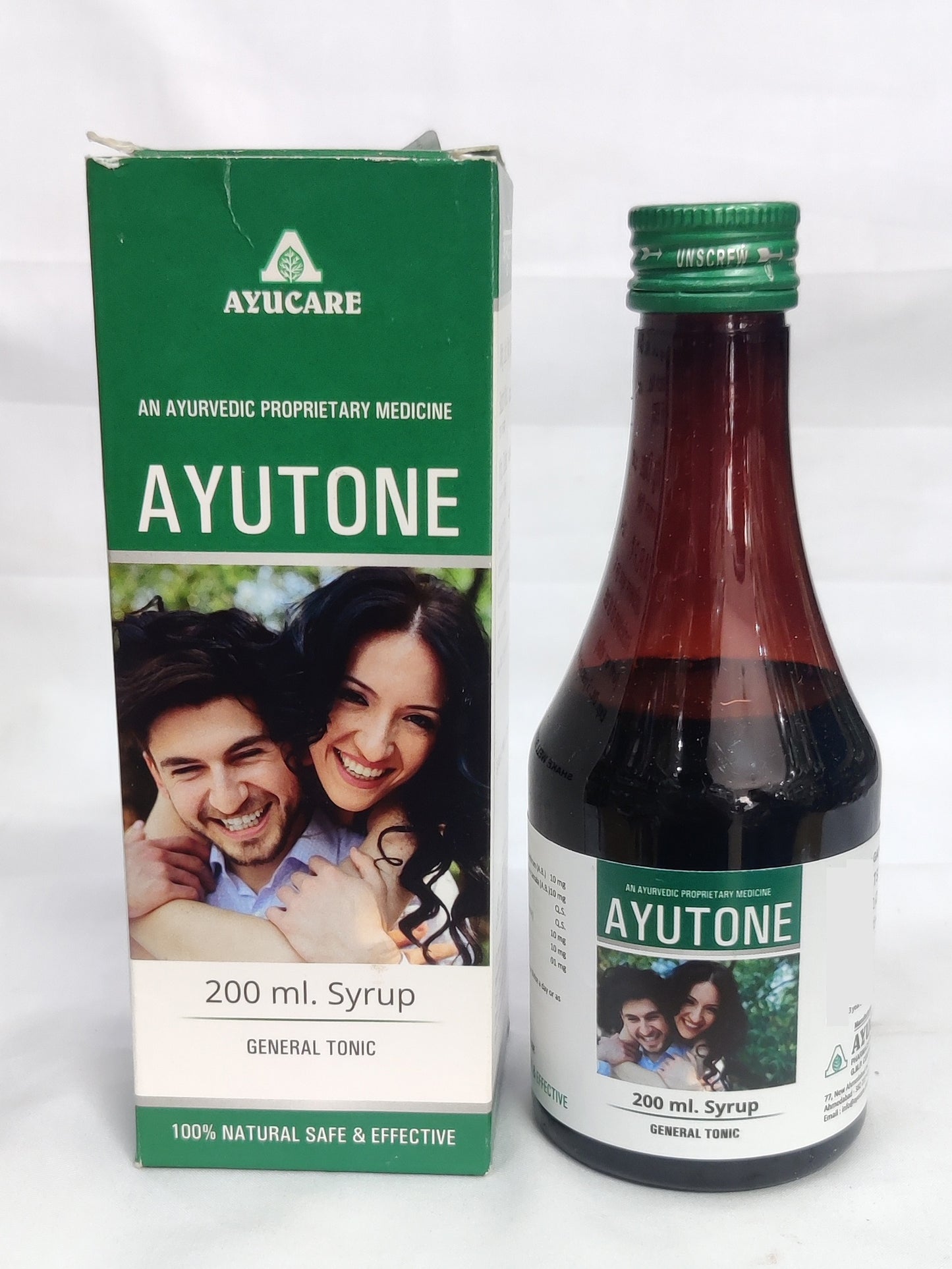 AYUTONE SYP AYUCARE 200 ML | Herbal General Tonic | Ayurvedic Immune Support