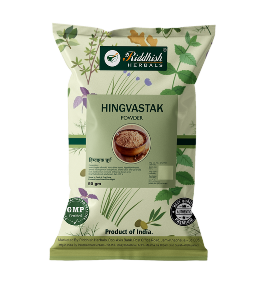 Hingwashtak Powder 50GM RIDDHISH HERBALS 100% NATURAL