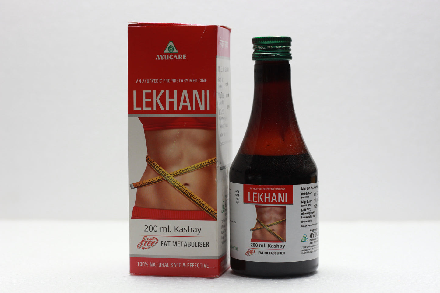 AYUCARE LEKHANI KASHAY 200ML | Powerful Ayurvedic Weight Loss & Detox Formula for Fat Burning & Digestion Support