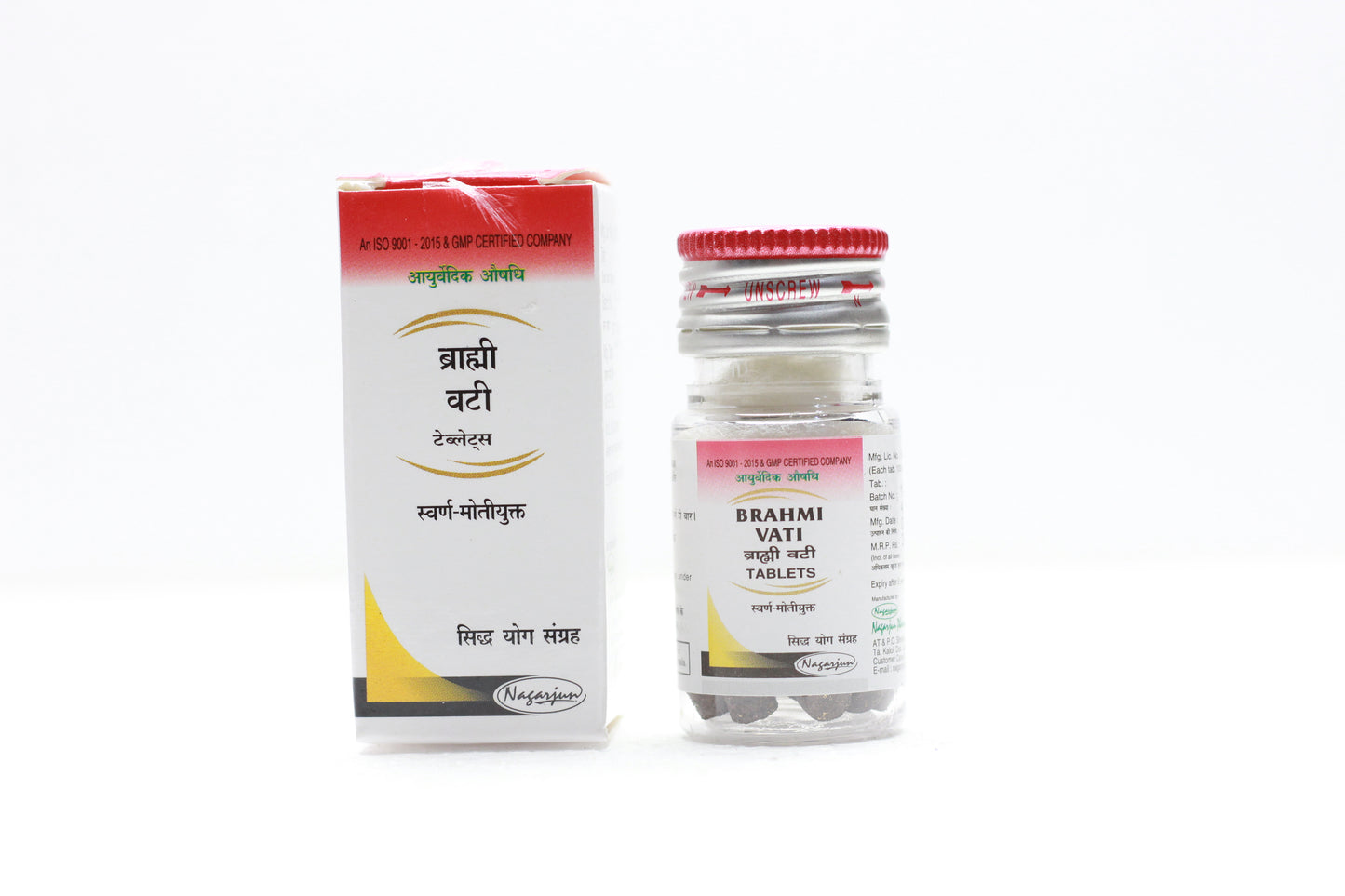 BRAHMI VATI GOLD 10TAB NAGARJUN