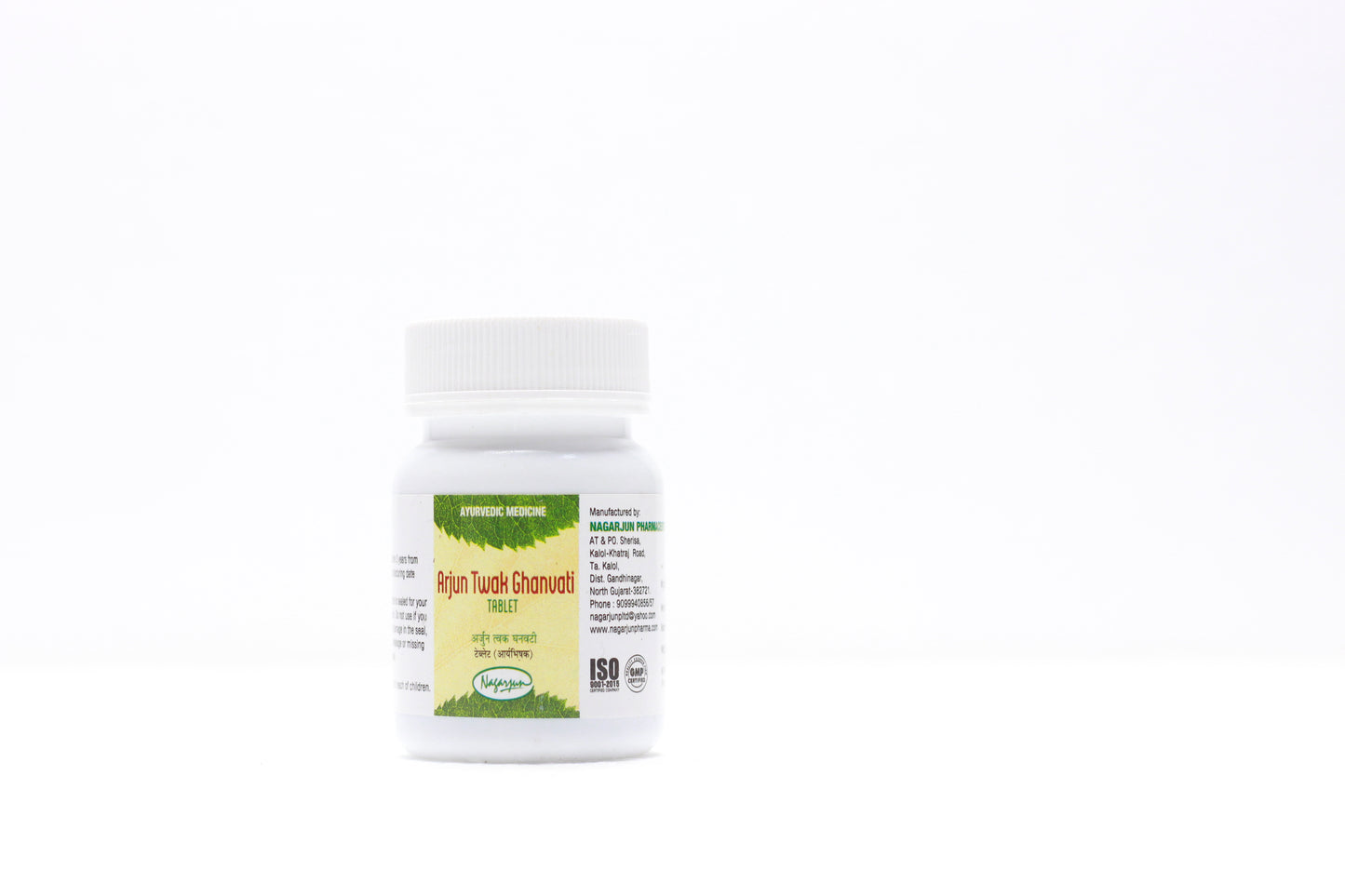 ARJUN TWAK GHANVATI 60 TAB | Supports Heart Health & Circulatory Wellness | Riddhish Herbals