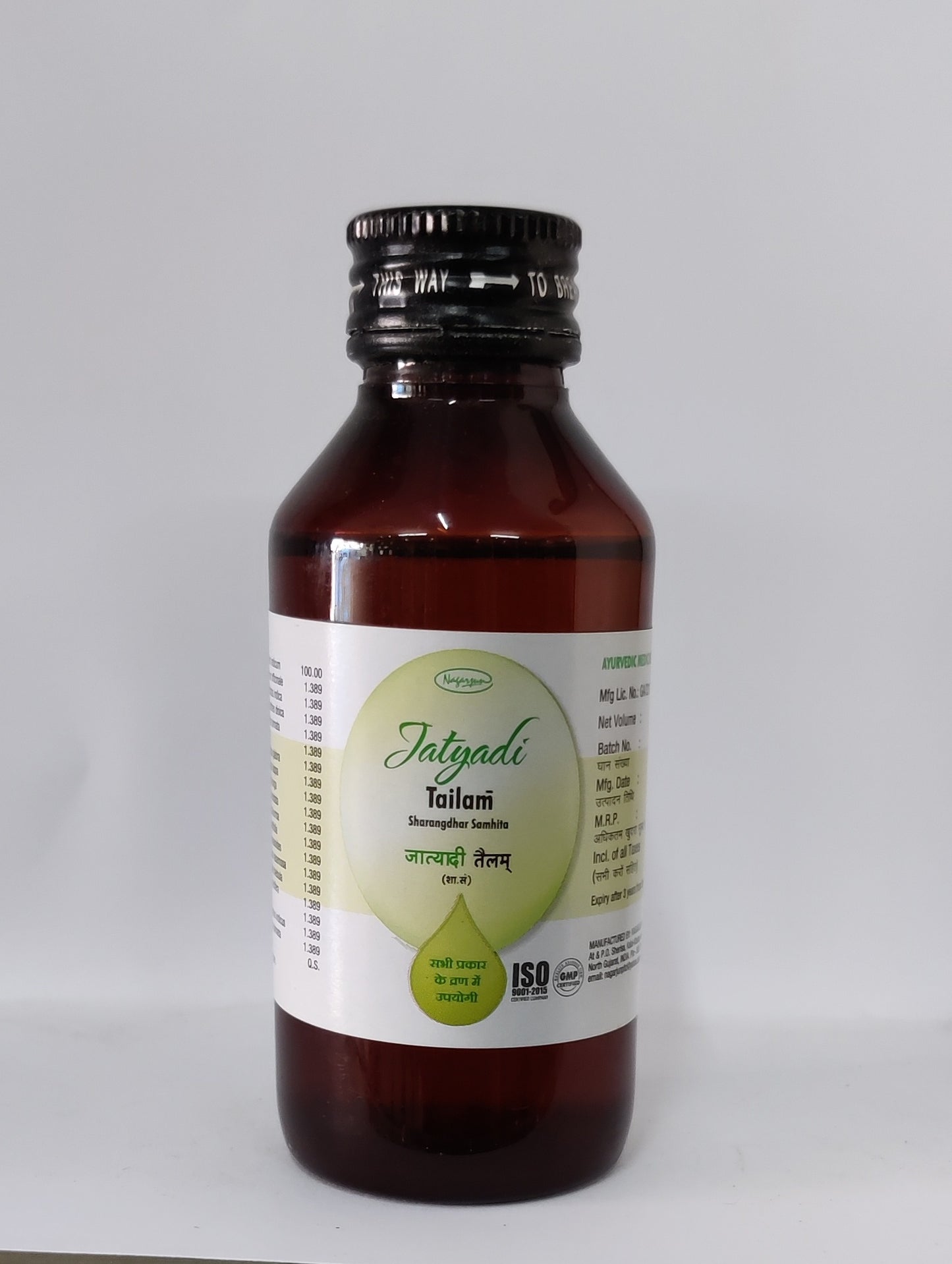 JATYADI TAIL 100ML NAGARJUN