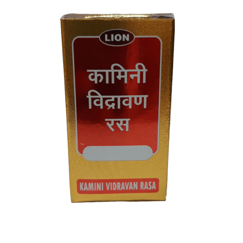 Lion Kamini Vidrawan Ras Tablet 5G | For Energy, Strength & Wellness