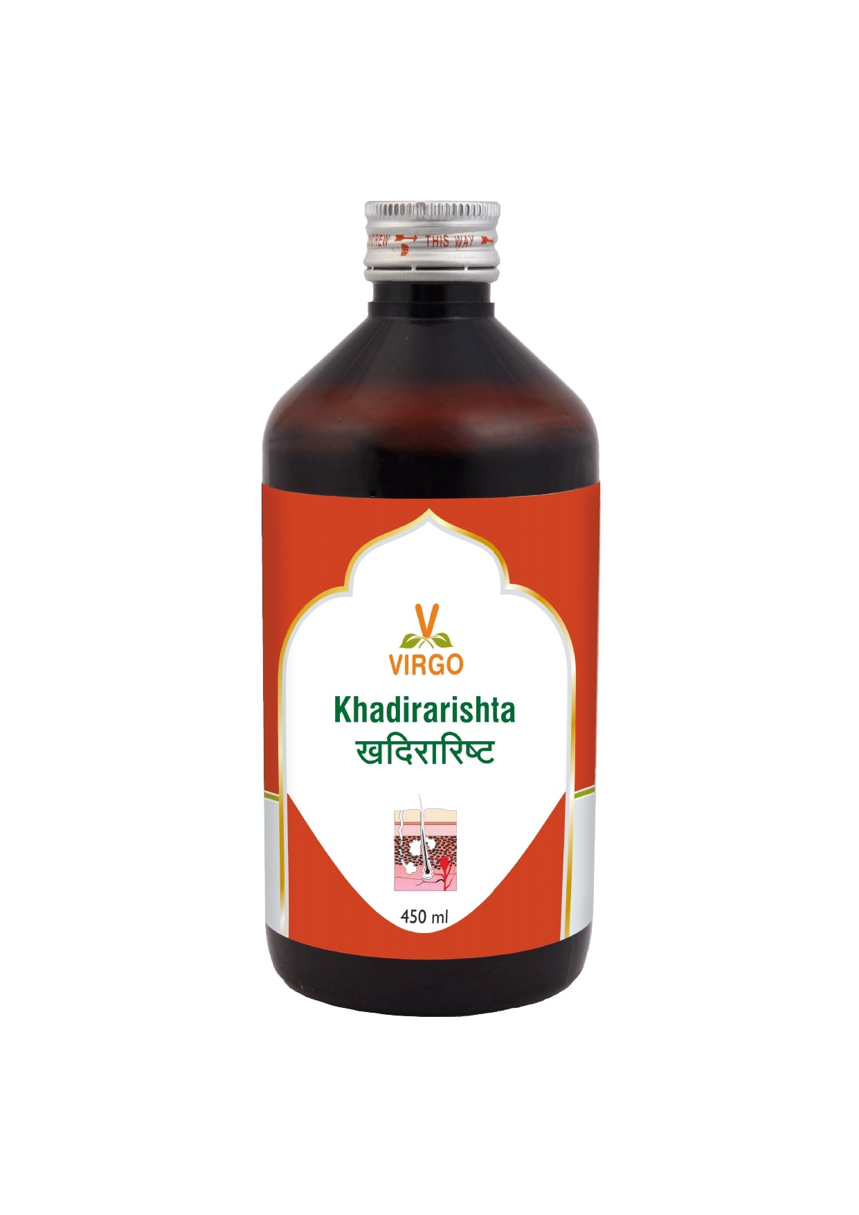 KHADIRARISHTA 450ML VIRGO