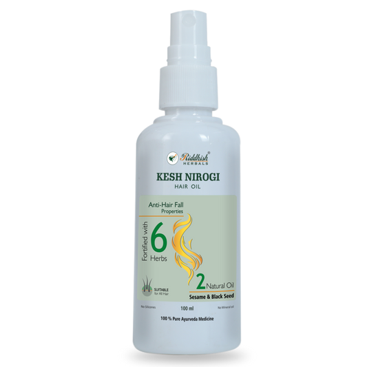 Kesh Nirogi Anti Hair fall Oil 100ml | RIDDHISH HERBALS 🌿 | Strengthen, Nourish & Protect Your Hair Naturally