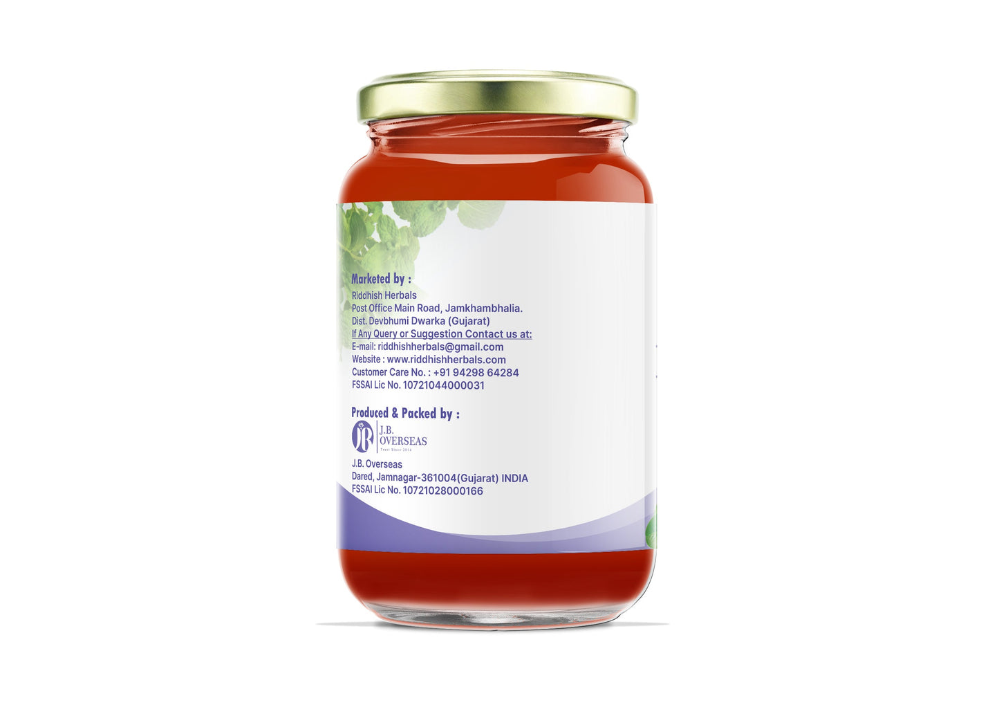 Berry Raw Organic Honey 500g | Natural Taste Honey | Raw and Unprocessed | Punjab Region