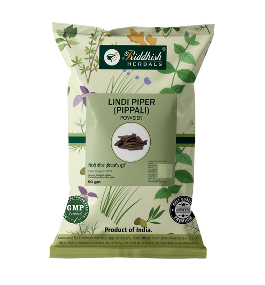 Lindi Piper Churna 50gm | Digestive Health | RIDDHISH HERBALS