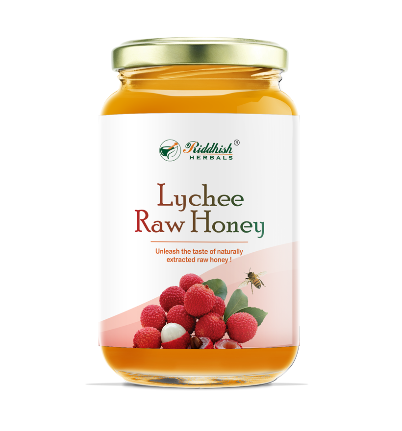 Lychee Honey Raw Organic Honey 500g | Natural Taste Honey | Raw and Unprocessed | Punjab Region