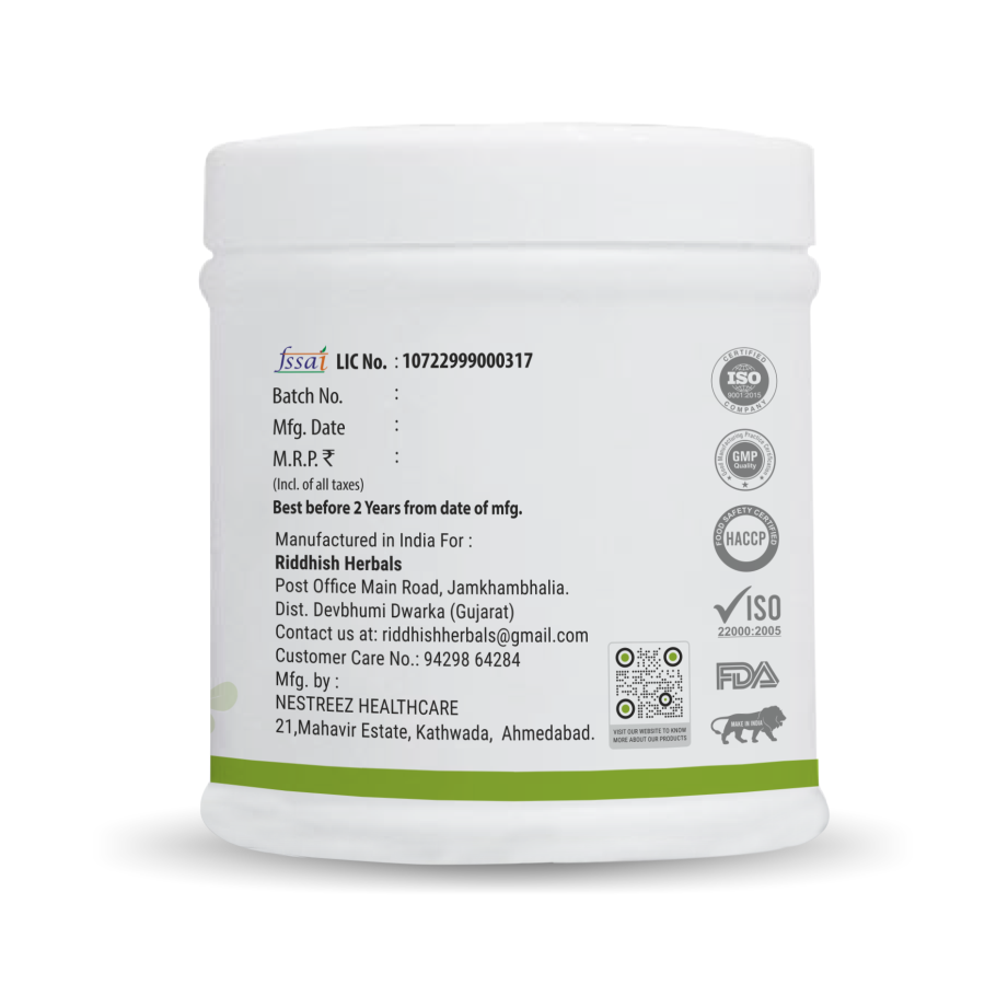 Moringa Granules | Naturally Rich in Vitamins, Minerals & Amino Acids | RIDDHISH HERBALS