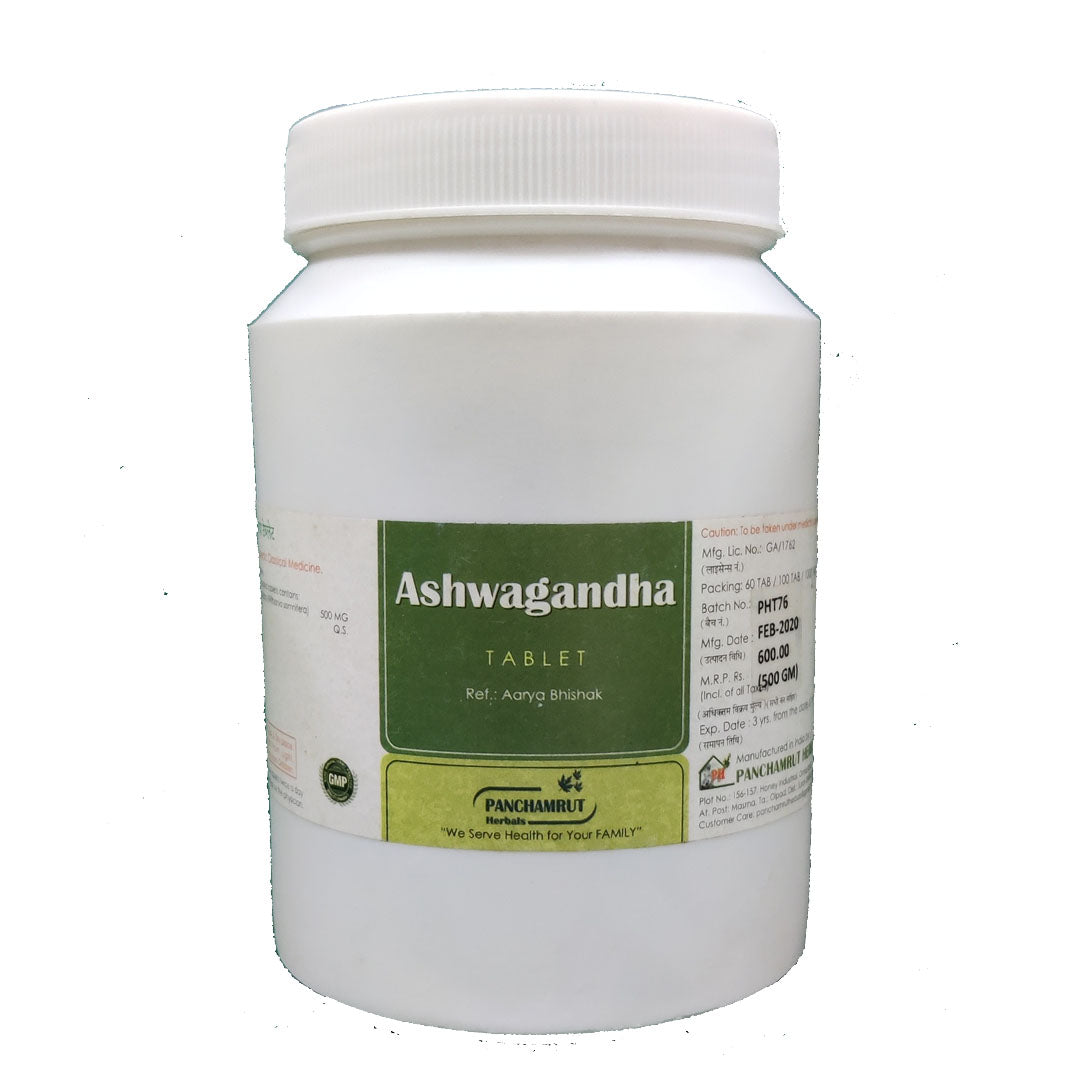 Panchamrut Herbals ASHWAGANDHA TAB 500GM