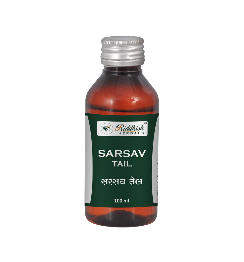 Sarsav oil | Mustard oil for Hair and Body Massage | Pain Relief & Joint Health| 100ml RIDDHISH HERBALS