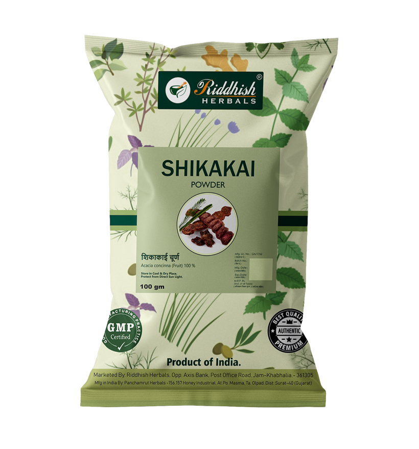 Shikakai Powder 100gm | Ayurvedic Hair Care | Natural Cleanser | Riddhish Herbals