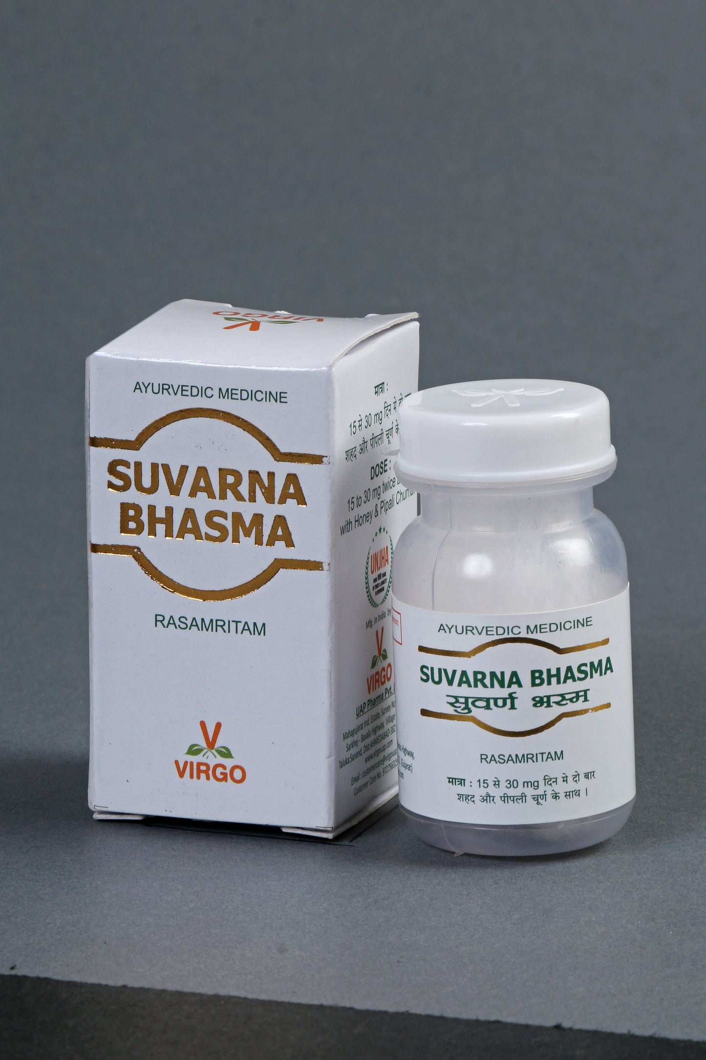 SUVARNA BHASMA 500MG VIRGO