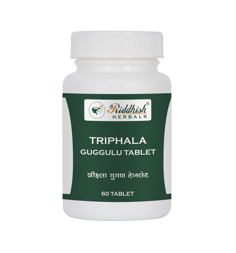 Triphala Guggulu | Digestion Booster | Premium Quality | Riddhish Herbals
