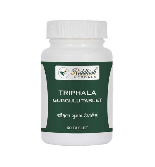 Triphala Guggulu | Digestion Booster | Premium Quality | Riddhish Herbals