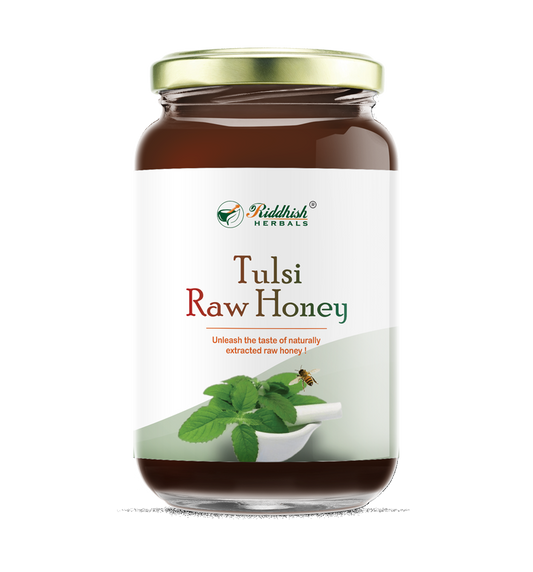 Tulsi Organic Raw Honey 500g | Natural Taste Honey | Raw and Unprocessed