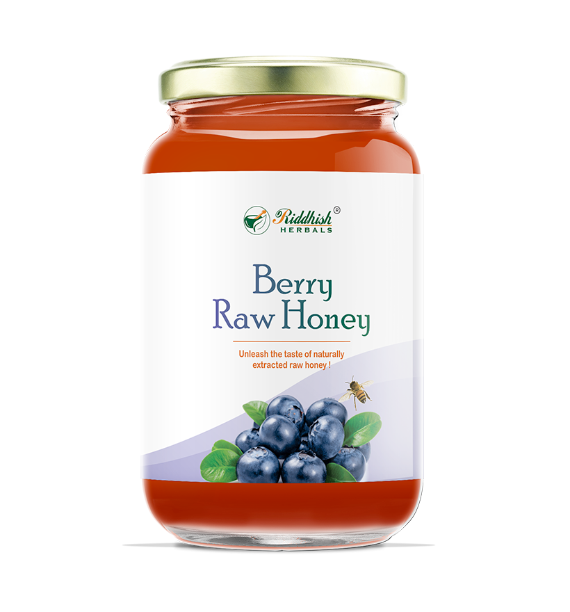 Berry Raw Organic Honey 500g | Natural Taste Honey | Raw and Unprocessed | Punjab Region