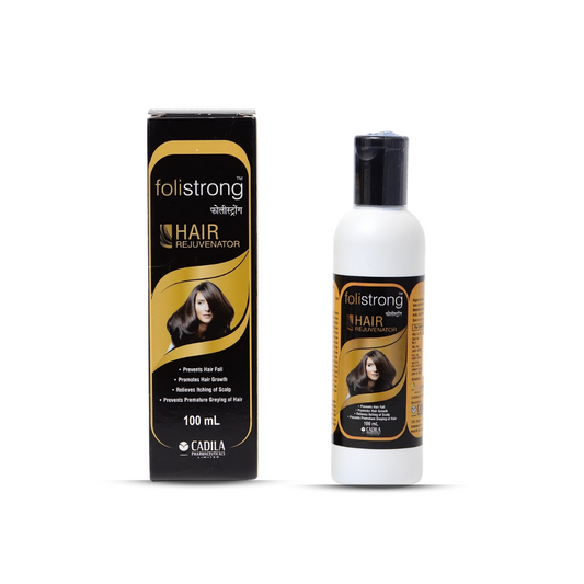 Folistrong Anti-Hairfall Oil (100ml) by Cadila Herbals Chezgree Division - Your Ultimate Hair Rejuvenator