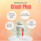 Virgo UAP Pharma Cruel Plus Capsule - 30 Cap Pack (Ayush Standard Mark Certified Product)