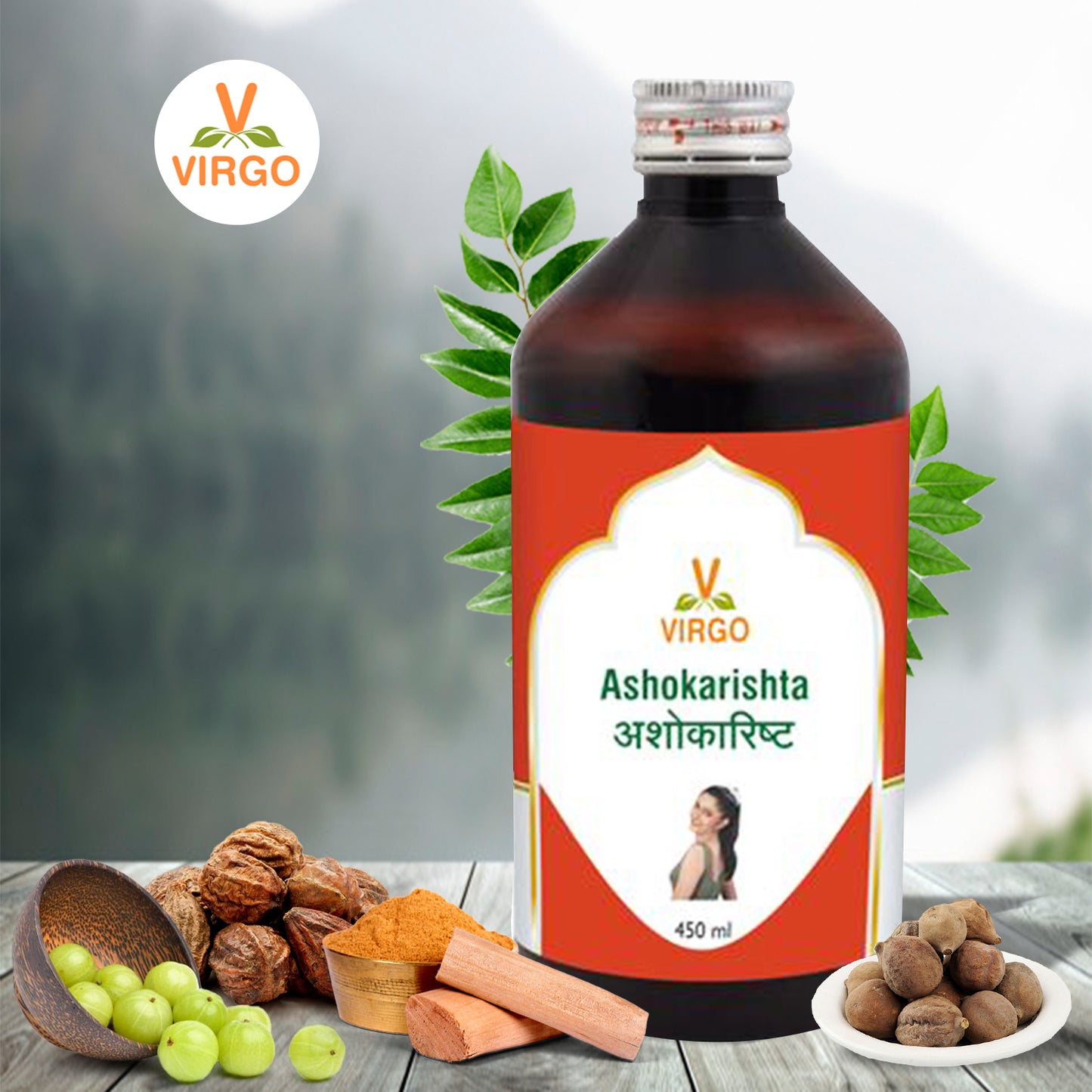 ASHOKARISHTA 450ML VIRGO