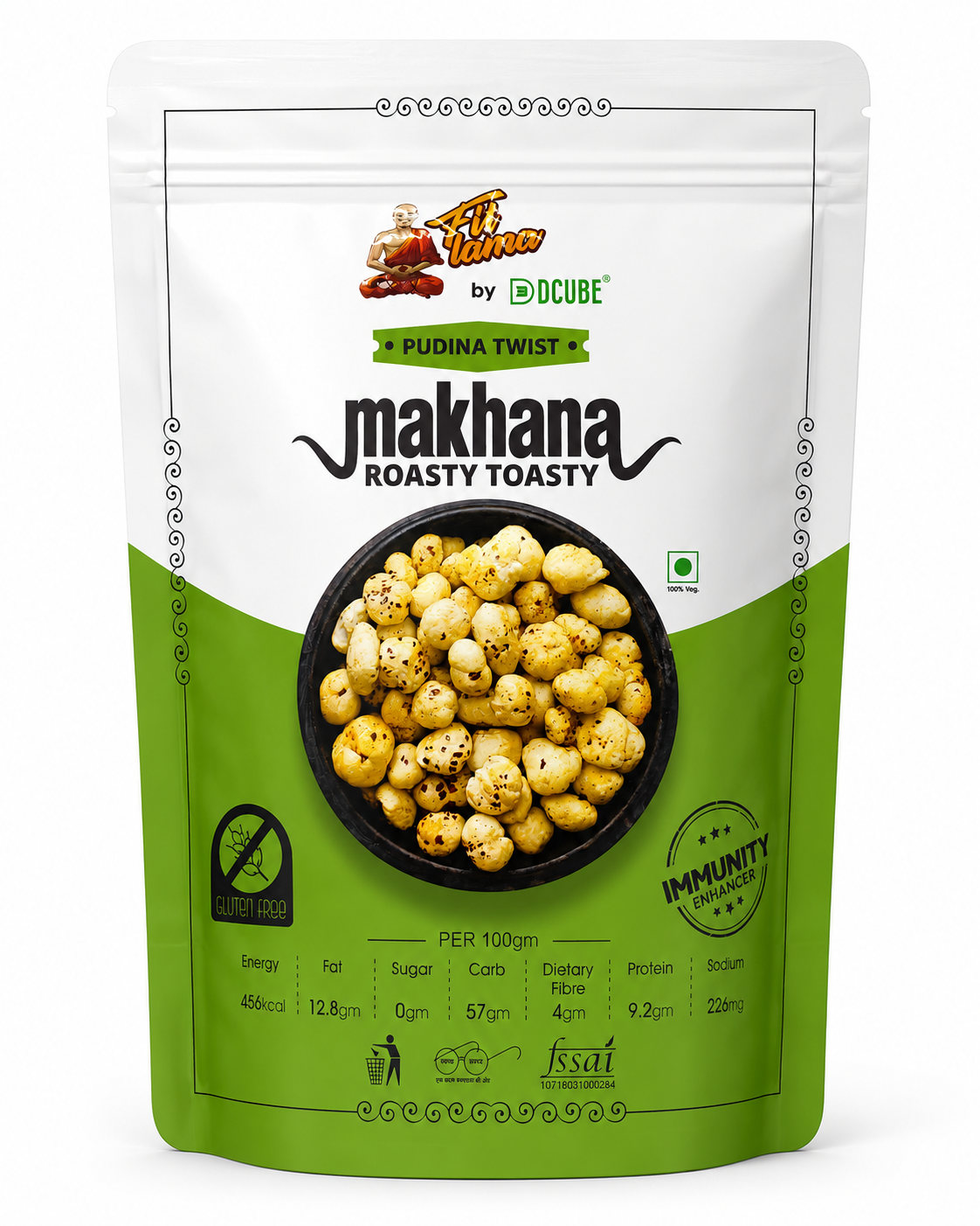 PUDINA TWIST MAKHANA 90GM