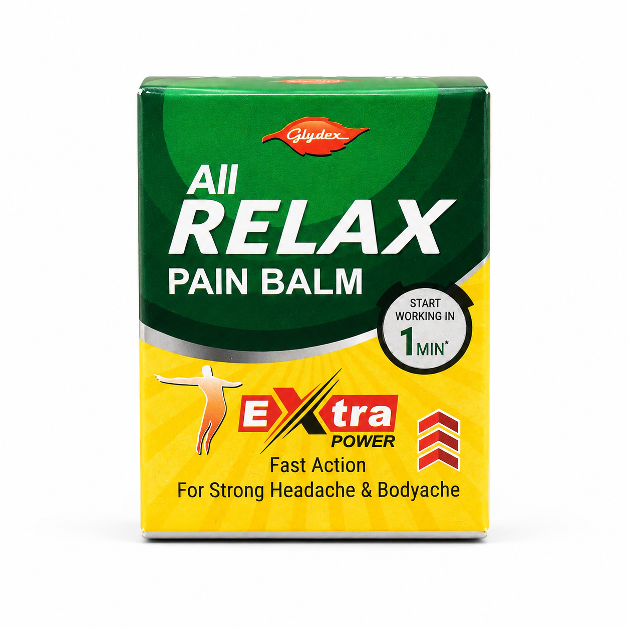 All Relax Pain Balm | Glydex | Ayurvedic Herbal Balm for Head, Neck & Muscle Comfort | External Use