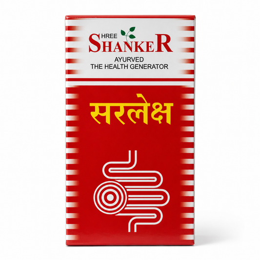 SARLAX TAB - 100TAB PACK BY SHREE SHANKAR AYURVEDIC PHARMECY | Ayurvedic Support for Healthy Digestion