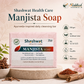 Manjistha Soap (Rubia cordifolia) | Ayurvedic Handmade Skin Tone & Blood-Purifying Soap | Riddhish Herbals | 100g