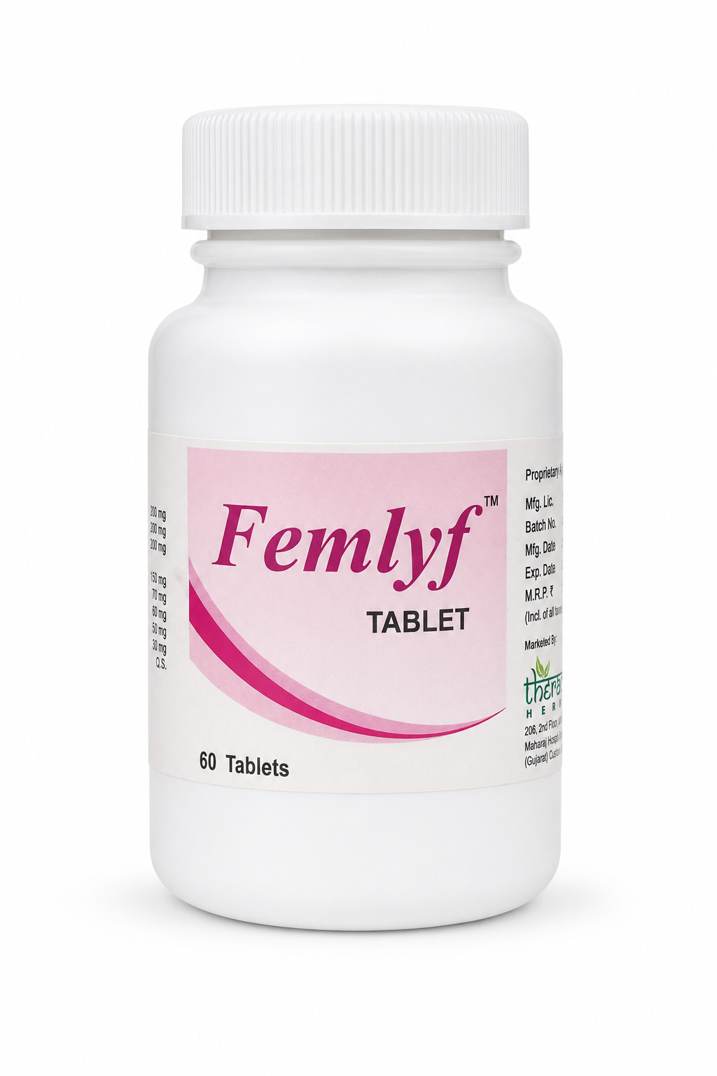 FEMLYF TABLET (60 TAB) | THERACHEM HERBALS