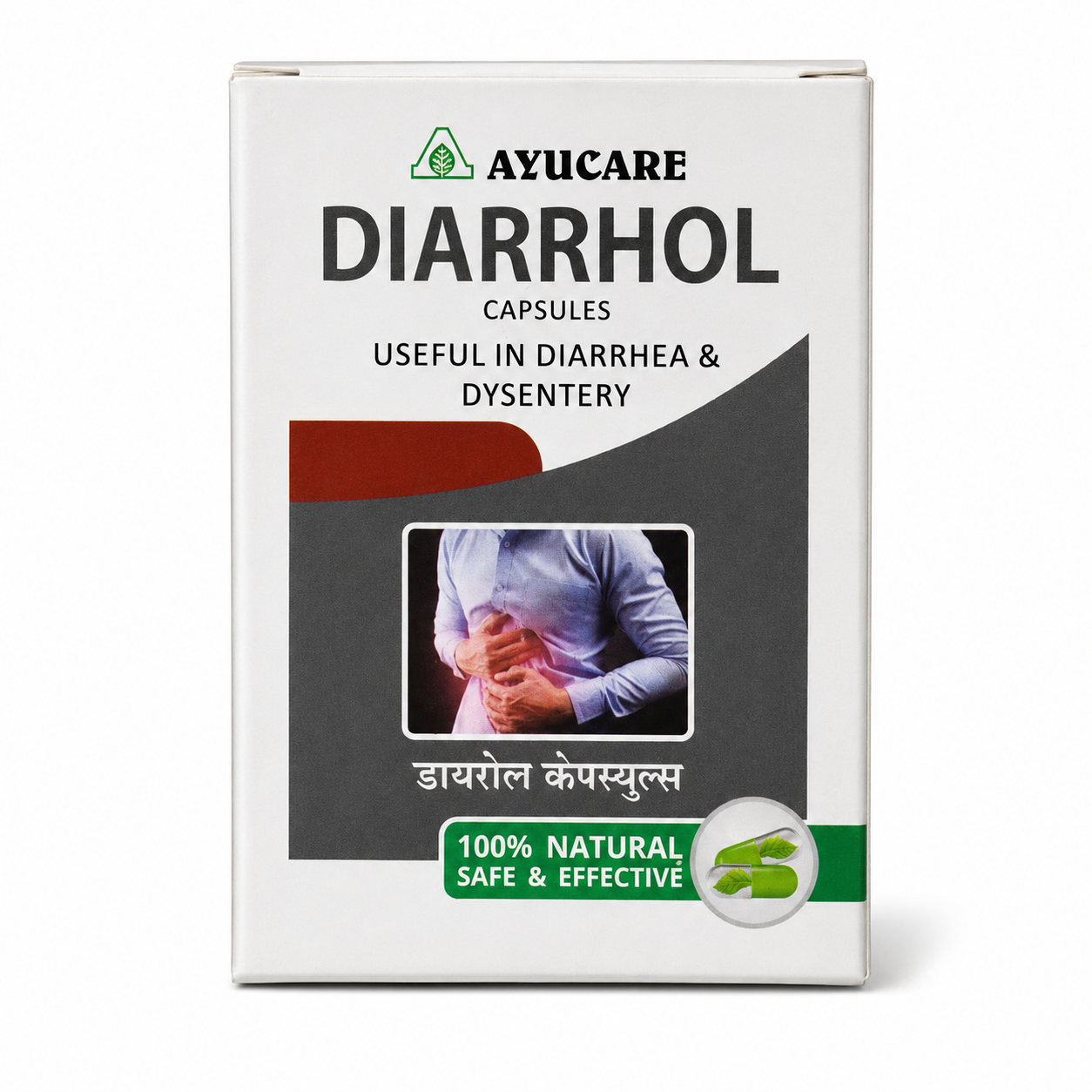 DIARRHOL CAPSULES (30CAP) | Useful in diarrhea & dysentery | AYUCARE PHARMACEUTICAL