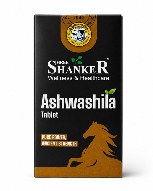 ASHWASHILA TABLET - 60TAB | PURE POWER, ANCIENT STRENGTH