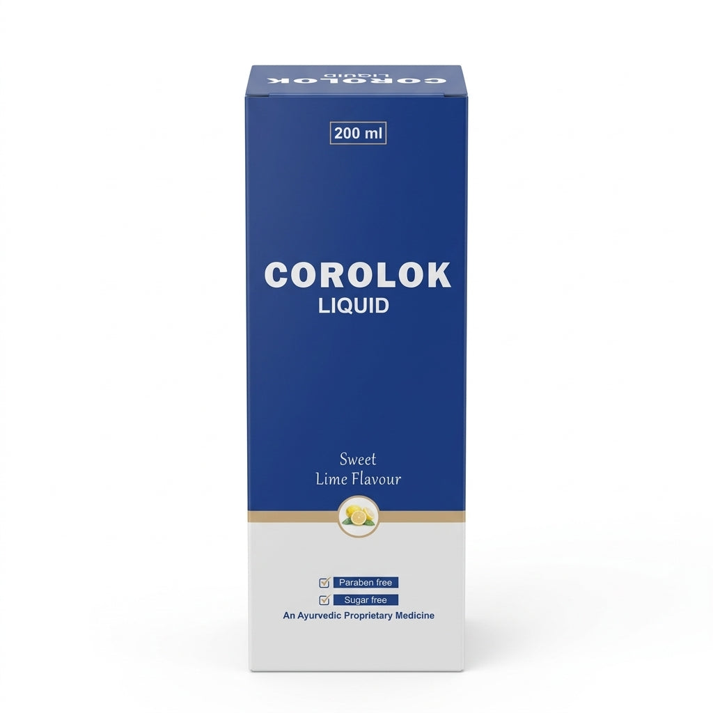 Corolok Liquid 200ml | Arjun Guggul Ayurvedic | Rutarth Pharma