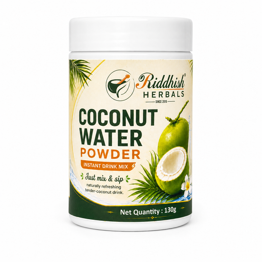 Coconut Water Powder (Nariyal Pani) – Instant Drink Mix – Riddhish Herbals