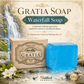 Gratia Handmade Glycerin Soap – Waterfall | Luxury Fresh Aqua Fragrance Bathing Bar (125g)